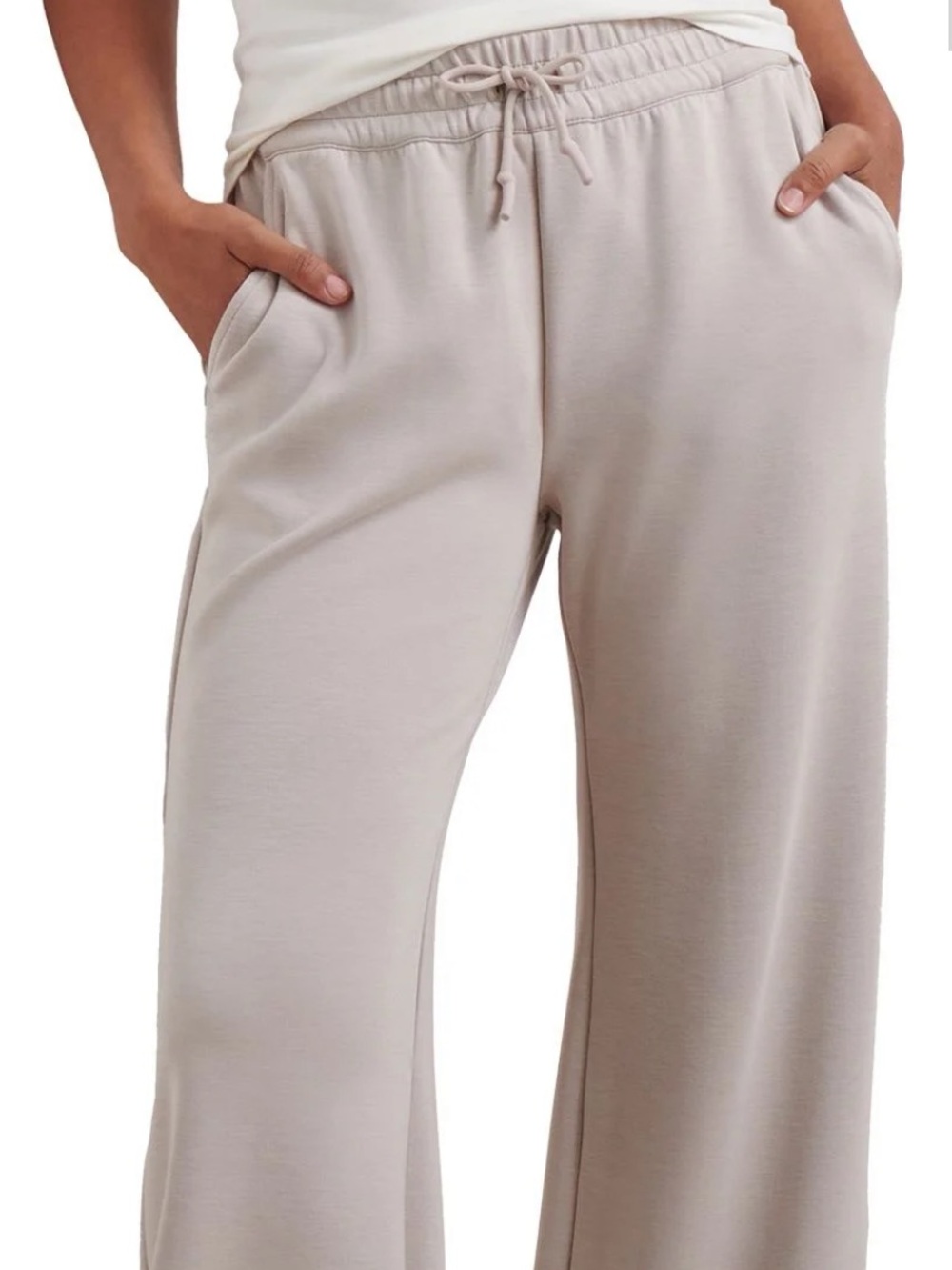 Peter Millar Womens Flora Knit Melange Golf Track Pants Pebble
